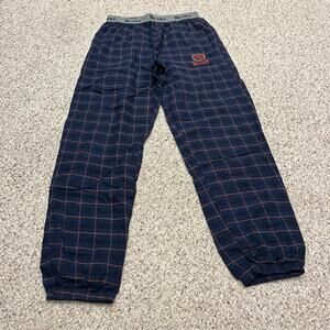 Chicago Bears Mens Plaid Pajama Pants Sz L Loungewear Cozy Embroidered